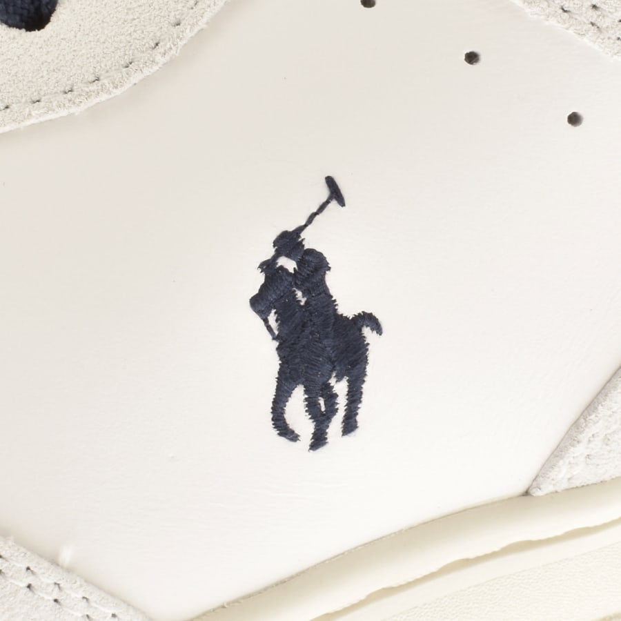 Ralph Lauren Masters CRT Trainers Off White
